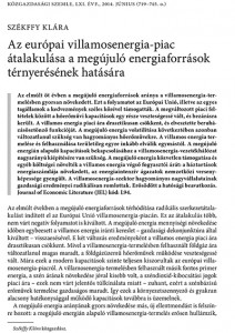 Közgazdasági Szemle - 61. évf. 6. sz. (2014. június)